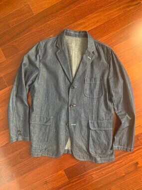 Beams + lightweight cotton/linen jacket